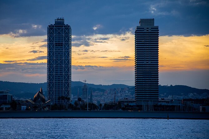 2h Sailing Tour from Barcelona. Sunset or Day Sailing experience - W Barcelona (Hotel Vela): Architecture You See Best While Moving