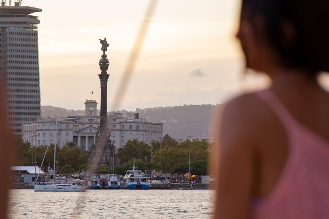 2h Sailing Tour from Barcelona. Sunset or Day Sailing experience - The Mediterranean Coast Segment and First Landmark Views