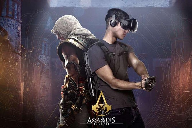 Assassin's Creed Experience "Escape the Pyramid" - Checking In at Carrer de Viladomat: Quick Setup Before the VR Hunt