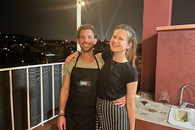 Barbecue in a penthouse in the center of Barcelona with a chef - Meat, Vegan Options, and the Value of Local Ingredients