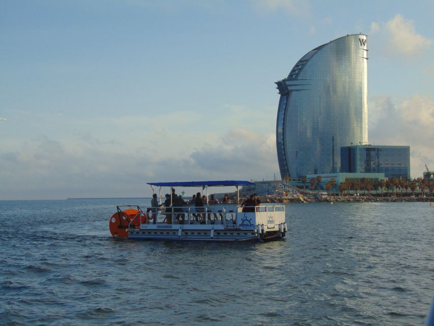 Barcelona: 1.5-Hour Private Scenic Pedal Boat Tour - Key things to know before you pedal