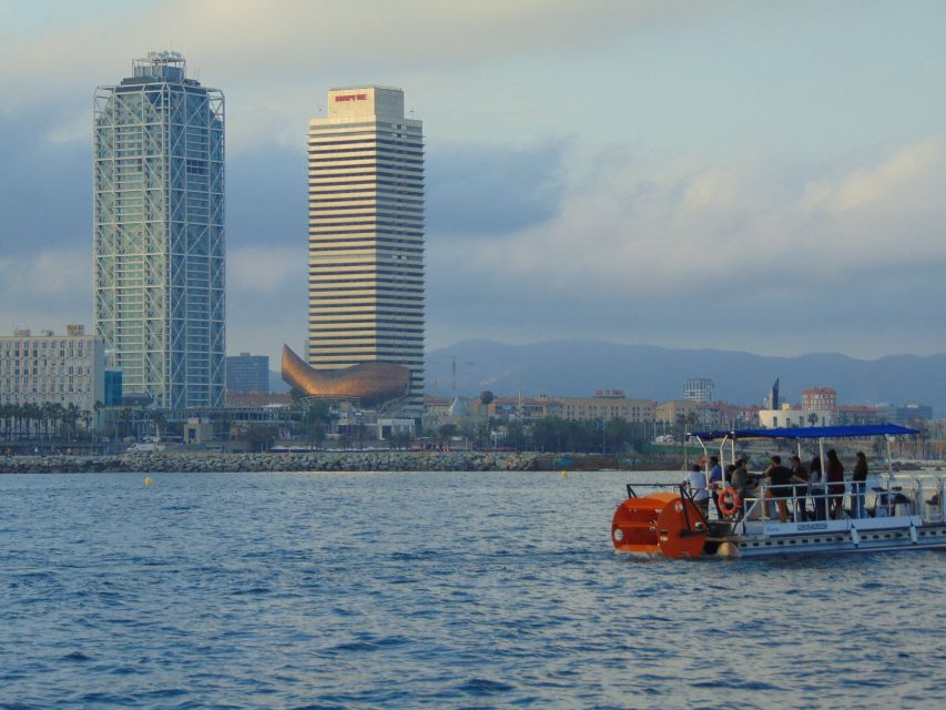 Barcelona: 1.5-Hour Private Scenic Pedal Boat Tour - A captain-led tour you can relax into
