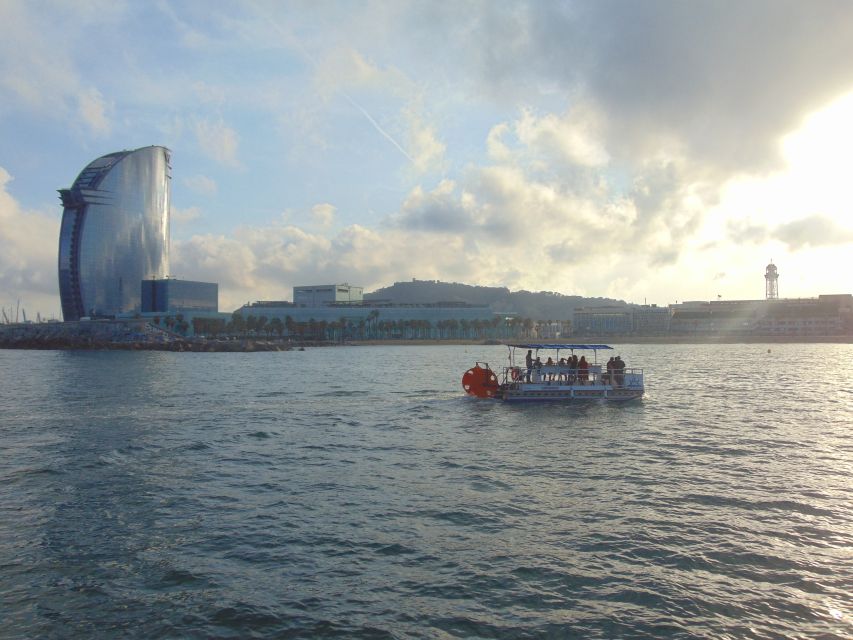 Barcelona: 1.5-Hour Private Scenic Pedal Boat Tour - The route that makes sense: Olympic Port, Barceloneta, W Barcelona