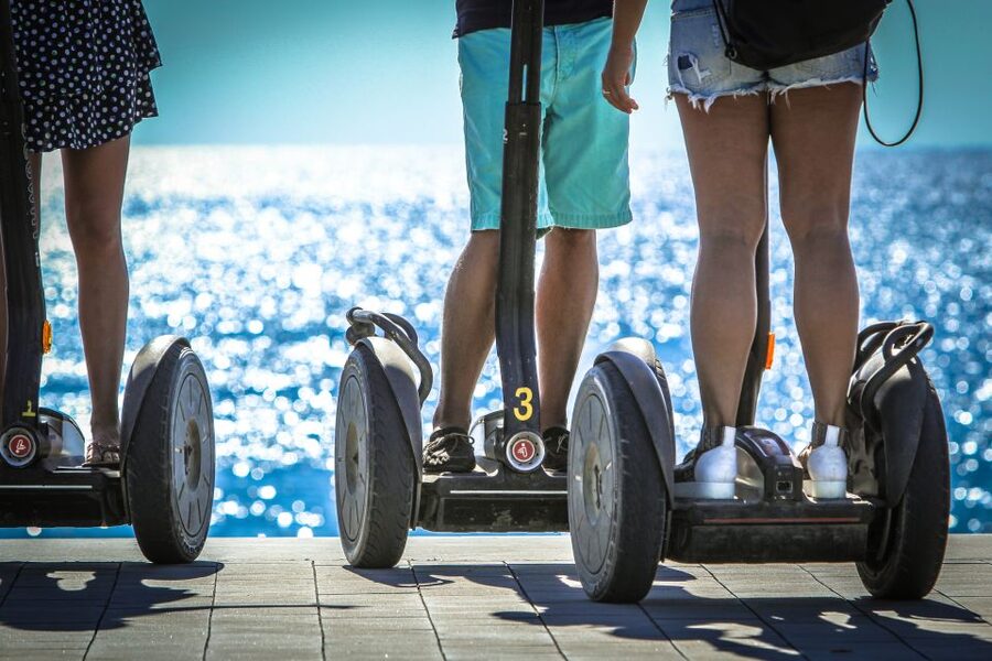 Barcelona: 1-Hour Short Panoramic Segway Tour - Old port and harbor views, the route that makes Segway make sense