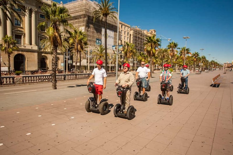 Barcelona: 2-Hour City Sights Guided Segway Tour - Columbus, El Cap de Barcelona, and the waterfront defenses