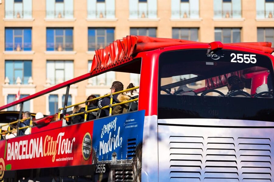 Barcelona: 24 or 48-Hour Hop-On Hop-Off Bus Tour - Orange Route Stops: FC Barcelona Stadium, MNAC, and More