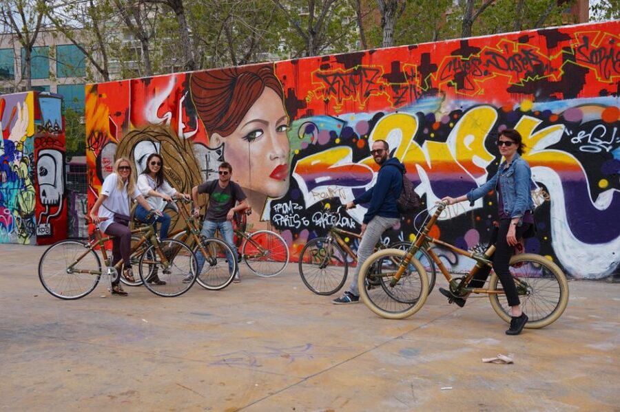 Barcelona: 3.5-Hour Street Art Tour by Bamboo Bike - A bamboo-bike street art tour built for Barcelona