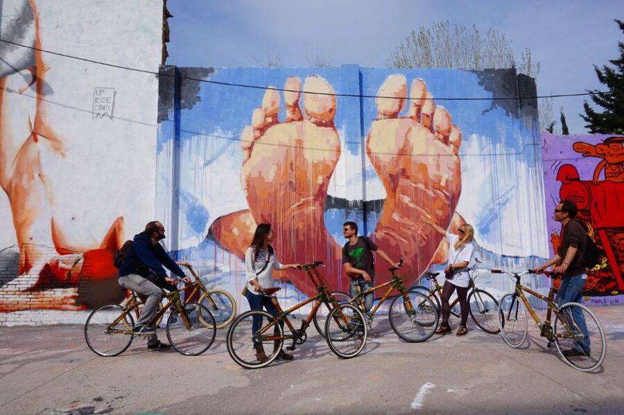Barcelona: 3.5-Hour Street Art Tour by Bamboo Bike - What you will see on the walls: stencil, spray, and tags