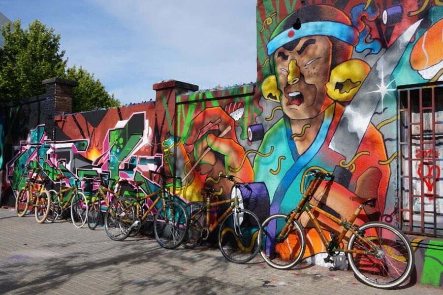 Barcelona: 3.5-Hour Street Art Tour by Bamboo Bike - Finding the start point at By-Cycle, Carrer Notariat 6