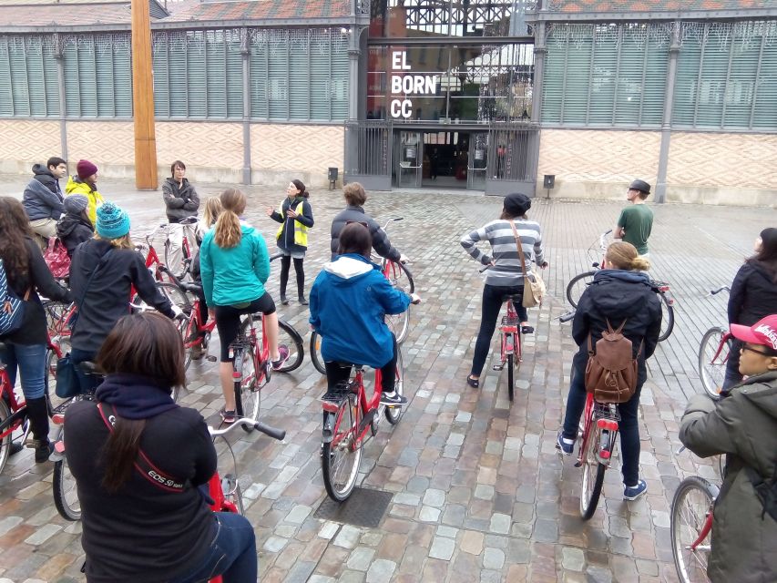 Barcelona: 3-Hour Bike Tour with Spanish Tapas - Barcelona’s quieter squares in El Born and Barri Gòtic