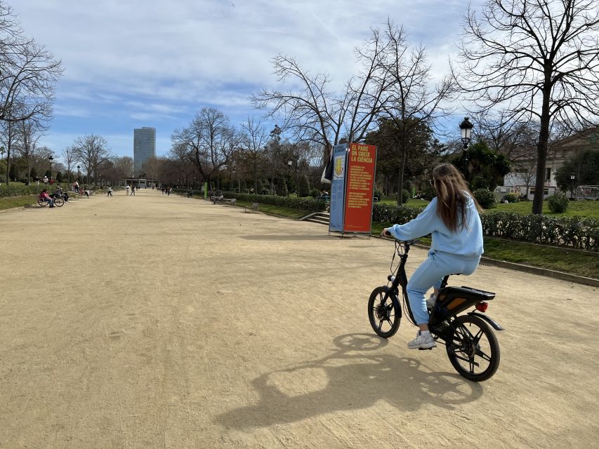 Barcelona: 3-Hour Montjuic Mountain E-Bike Guided Tour - The unusual Cactus Park stop you will not forget