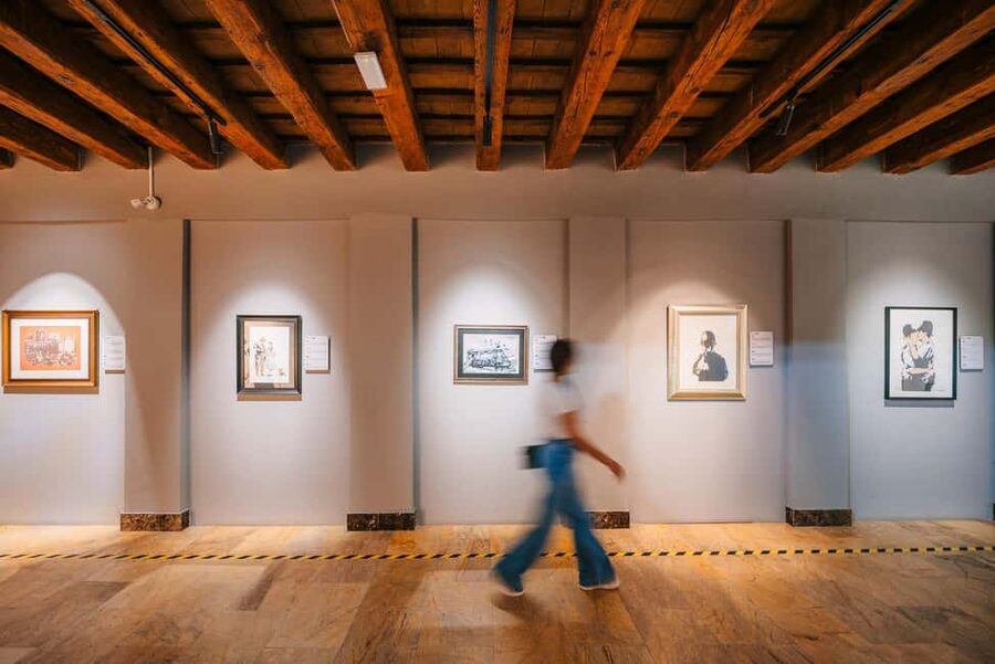 Barcelona: Banksy Museum, Permanent Exhibition Ticket - Espacio Trafalgar check in, and what your permanent ticket covers