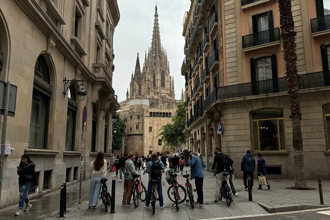 Barcelona: Bike or eBike Tour, Top Sights & Local Insights - El Born and the Gothic Quarter lanes, with a real sense of place
