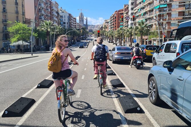 Barcelona Bike Tour: Your First Time Highlights with Locals - Palau de la Música Catalana: Modernism with a music hall purpose