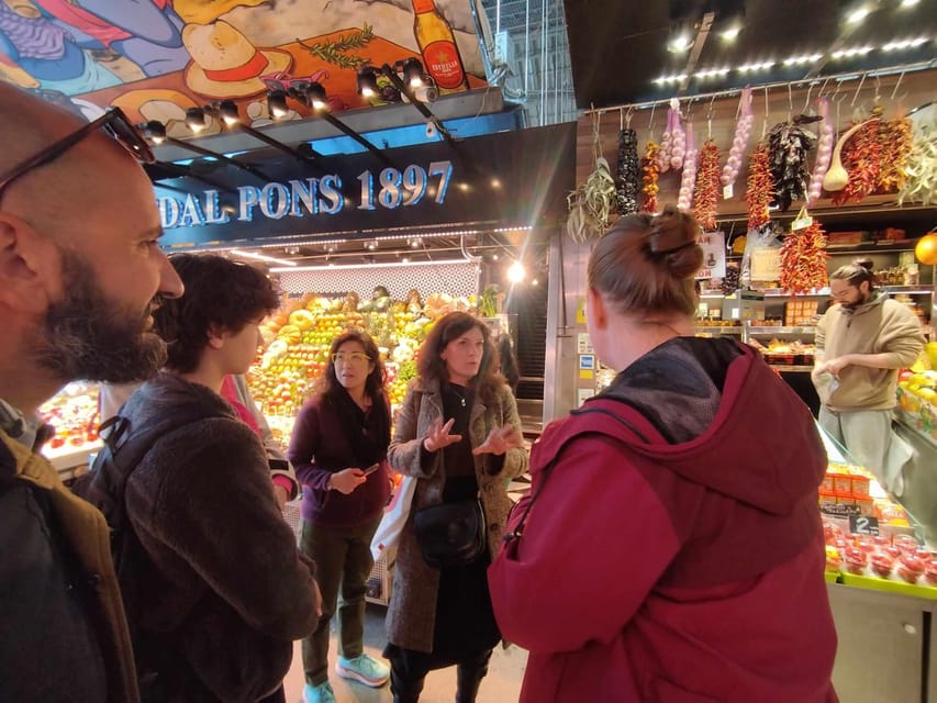 Barcelona: Boqueria Market & Barrio Gotico Street Food Tour - La Boqueria Market tastings: what to expect from the food stops
