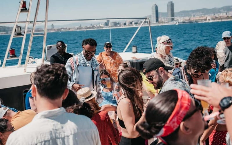 Barcelona: Brunch Boat Party with Drinks and DJ - Price and Value for $59: When This Is a Great Deal