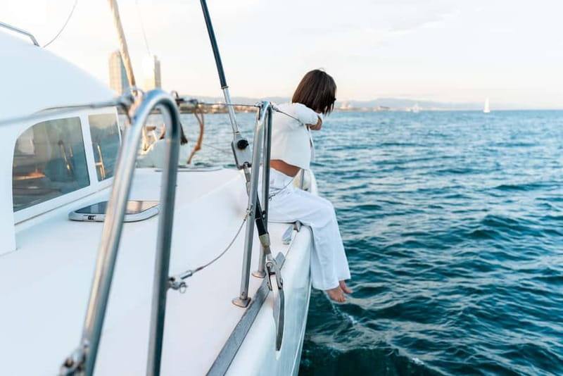 Barcelona: Catamaran Cruise w/ Sailing, Wine, & Tapa - Price value check for $36: what you really get
