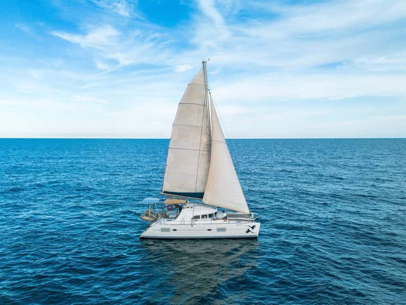 Barcelona: Catamaran Cruise w/ Sailing, Wine, & Tapa - Finding the boat OPA at Port Vell, mooring 108