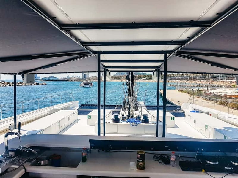 Barcelona: Catamaran Party Cruise with BBQ Meal - Drinks plan: unlimited soft drinks, then the two-included-drinks moment