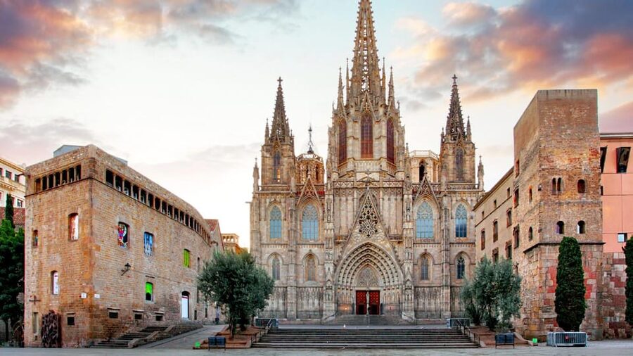 Barcelona Cathedral: Exclusive walking tour & entry tickets. - A two-part visit plan: 30 minutes outside, then 90 minutes on your own