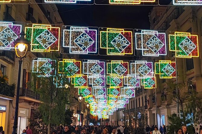 Barcelona Christmas Walking Tour - Passeig de Gràcia lights: pedestrian streets and holiday timing