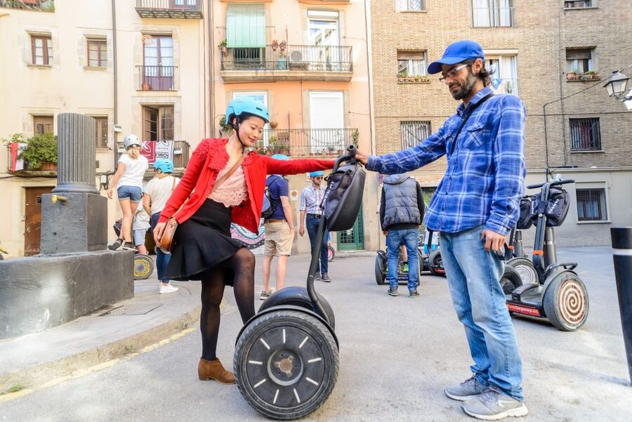 Barcelona: City and Seafront Guided Segway Tour - Roman walls and the Gothic Quarter, history at low-stress speed