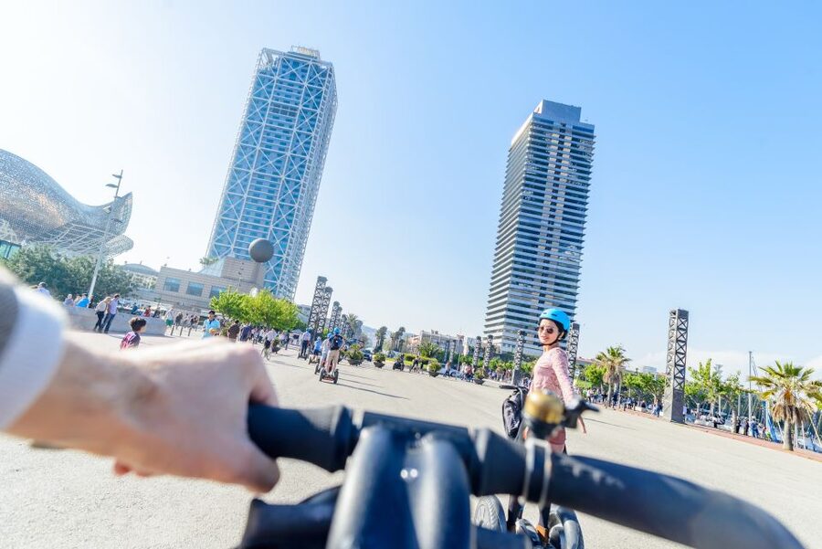 Barcelona: City and Seafront Guided Segway Tour - Meeting point, training, and the safety setup you will actually notice