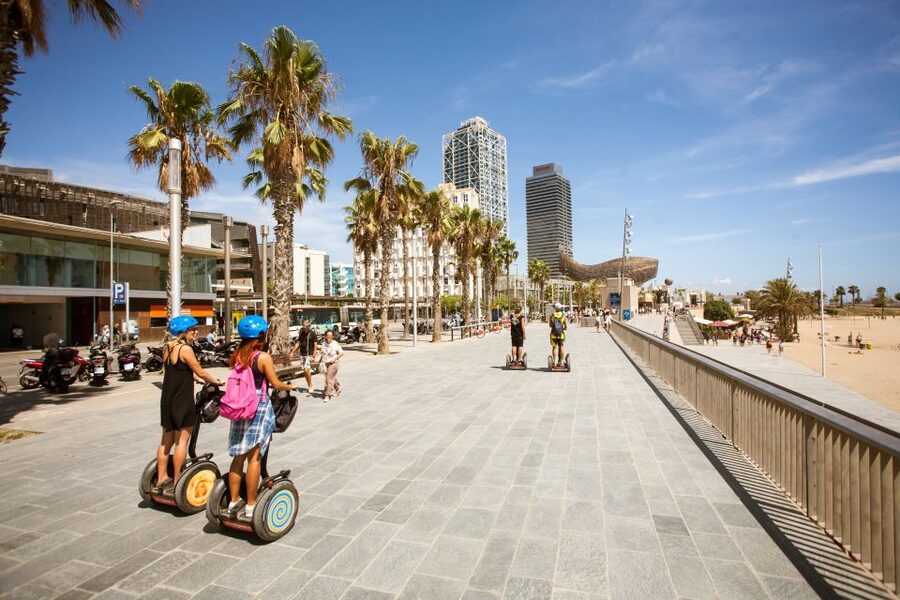 Barcelona: City Highlights Guided Segway Tour - Olympic Port Terrace Views and Olympic Village Calm