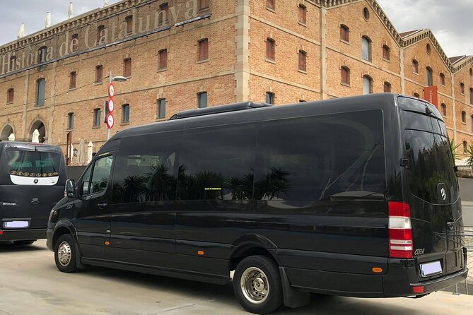 Barcelona City Private Tour 4 hours (DE 2 to 16 passengers) - Plaza España, Las Arenas, and the facades you recognize later