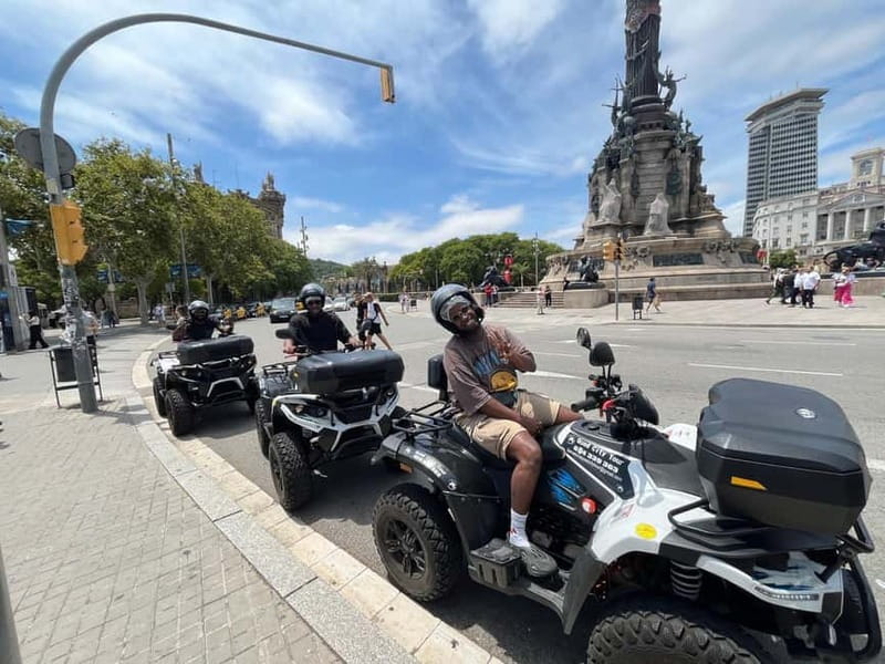Barcelona: City Sights Electric Quad Tour - The 45-minute meeting ritual at Carrer de lHospital