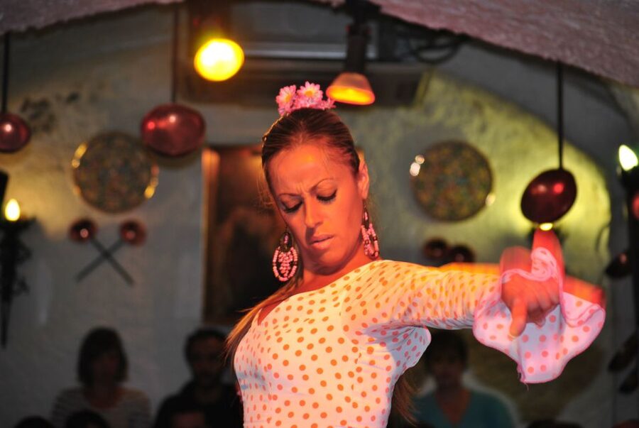 Barcelona: City Tour & Flamenco Show with Wine & Tapas - Santa Maria del Mar: the 14th-century basilica moment