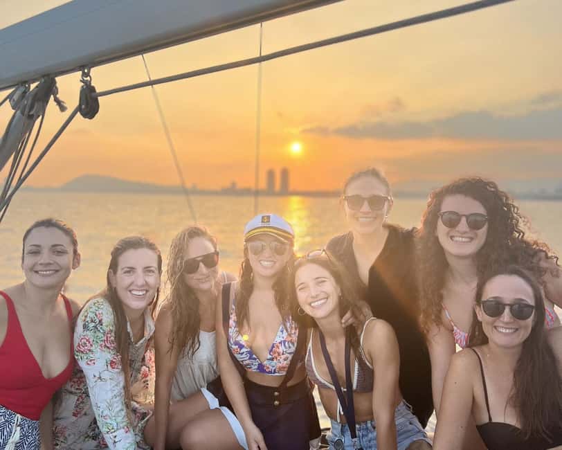 Barcelona: Coastline Sailing with Swim Toys w/ Food & Drinks - Key things to know before you sail