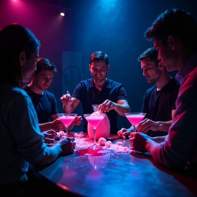 Barcelona: Cocktail Class Workshop - Make Shake Cook & Paint - 2.5 hours of make, shake, cook, and paint