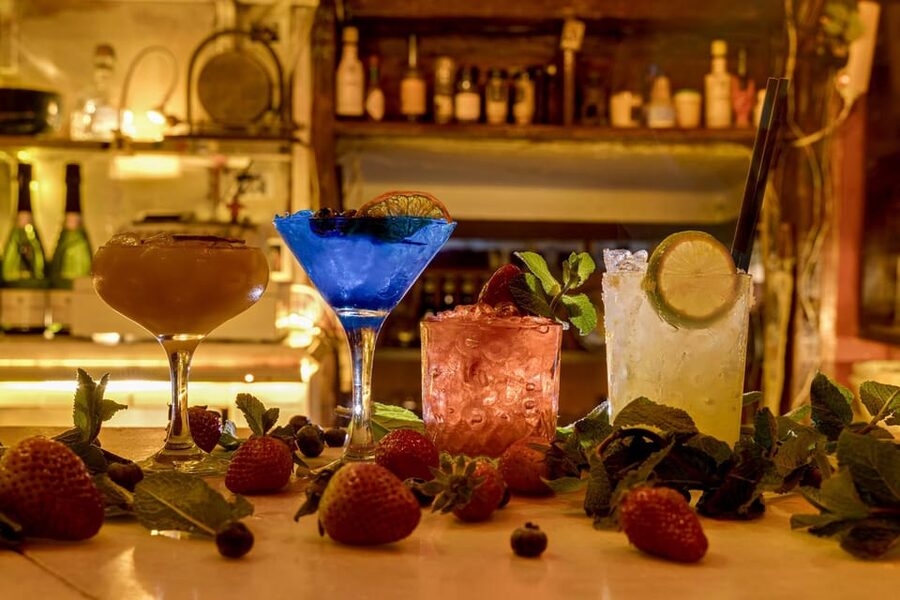 Barcelona: Cocktail Making Class with Tapas - Picking cocktails from a big menu, then learning the method