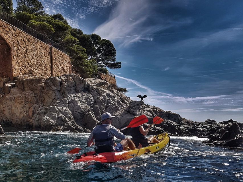 Barcelona: Costa Brava Hiking, Sea Kayaking & Lagoon Dipping - Getting Set for Sea Kayaking at Sant Pol de S’Agaró