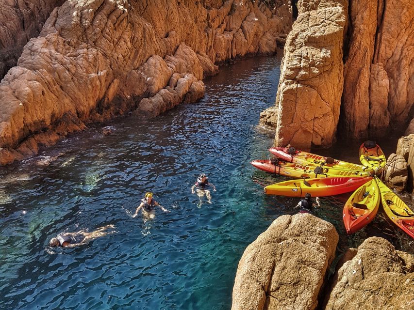 Barcelona: Costa Brava Hiking, Sea Kayaking & Lagoon Dipping - Open-Water Paddling, Snorkeling, and Possible Cliff-Jumping