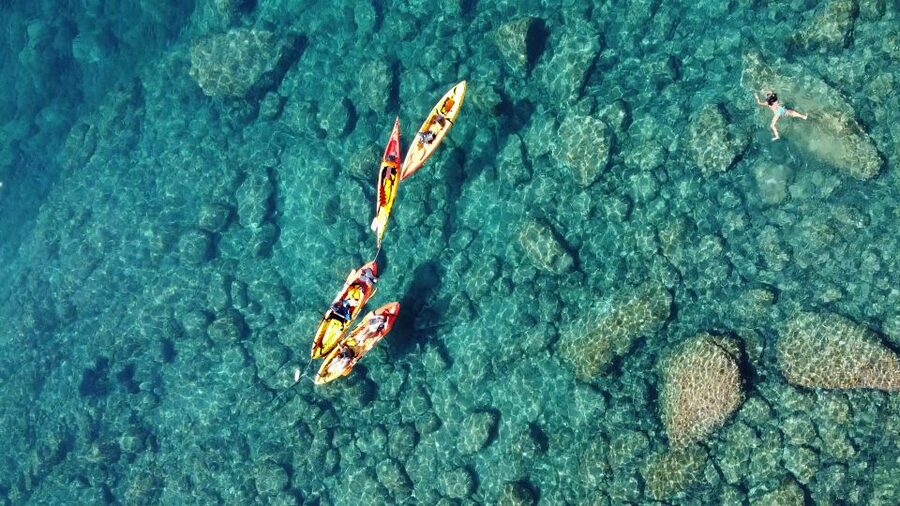 Barcelona: Costa Brava Kayak, Snorkel & Cliff Jump & Lunch - Lunch at Platja de Sant Pol and the Camino de Ronda Break