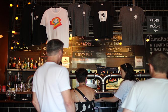 Barcelona Craft Beer Tour with a Brewery Tour and 3 Local Bars - What those three large glasses mean for your night