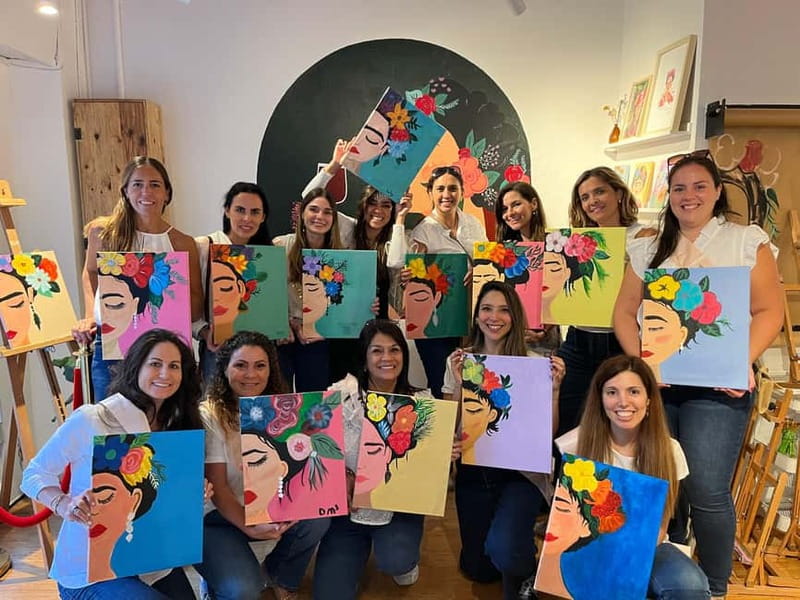 Barcelona: Create your own souvenir! Wine, Paint and Music! - Tips to Make Your Painting Look Great, Without Stress