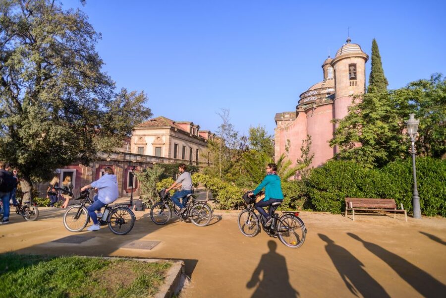 Barcelona eBike Tour with Wine and Tapas Experience - From Old City Photo Stops to La Barceloneta and W Barcelona Views