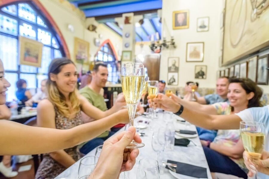 Barcelona eBike Tour with Wine and Tapas Experience - Safety Briefing First, Then Rolling Through Old City Barcelona