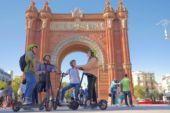 Barcelona Electric Scooter Tour - First gear: scooter or Segway, and how the day actually starts
