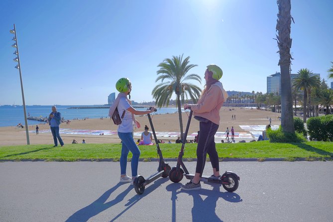 Barcelona Electric Scooter Tour - Port Olímpic, Vila Olímpica, and the 1992 Olympic trail
