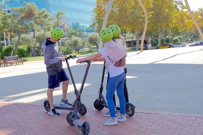 Barcelona Electric Scooter Tour - Fortifications and modernism: Muralla de Mar and the Gaudí duos