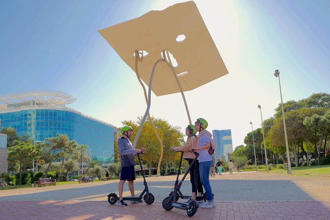 Barcelona Electric Scooter Tour - From Columbus Monument to more stops on private tours