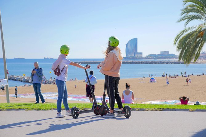 Barcelona Electric Scooter Tour - Safety, helmets, and the ride style that fits you