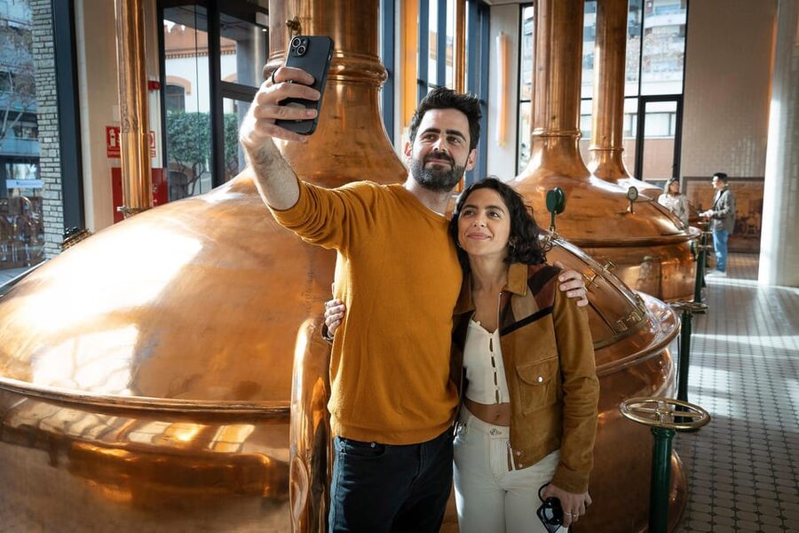 Barcelona: Estrella Damm Old Brewery Tour with Tasting - What the Guide Actually Does With You During the History Portion