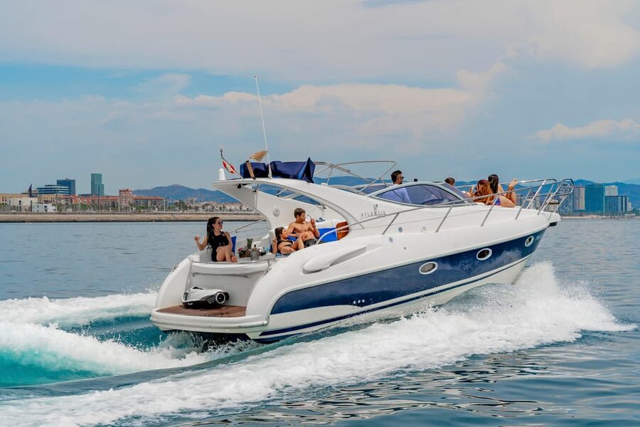 Barcelona: Exclusive Yatch tour with Drinks and Snacks - A Private Gobbi Atlantis Charter Out of Port Olímpic