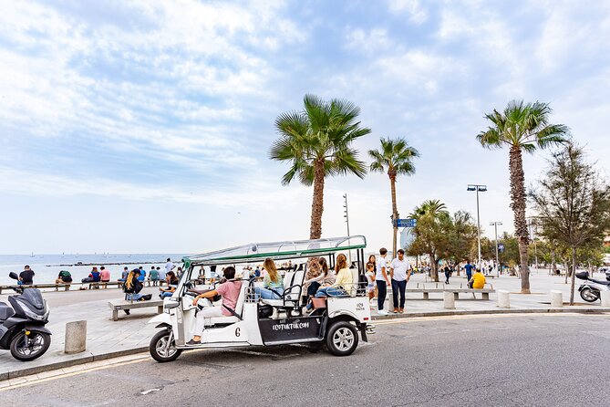 Barcelona Expert Plus Tour with Local Guide in Eco Tuk Tuk Private - The ride itself: comfort, covers, and what to watch for