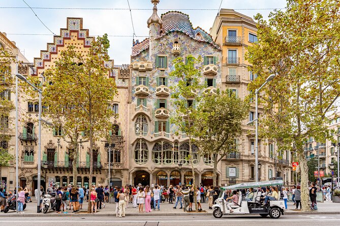 Barcelona Express Tour in a Private Eco Tuk Tuk - The 59-minute route: what you will see and what to expect